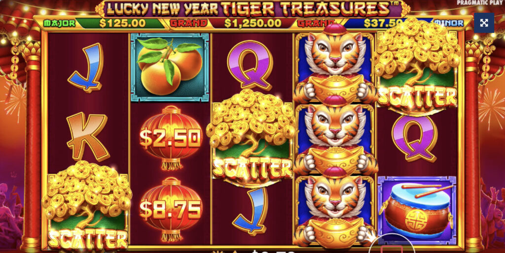Lucky New Year Tiger Treasures(ラッキーニューイヤータイガートレジャーズ)