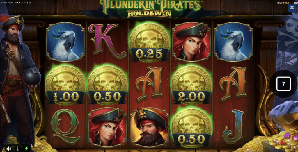 Plunderin Pirates HOLD&WIN(プランダリンパイレーツ ホールド＆ウィン)