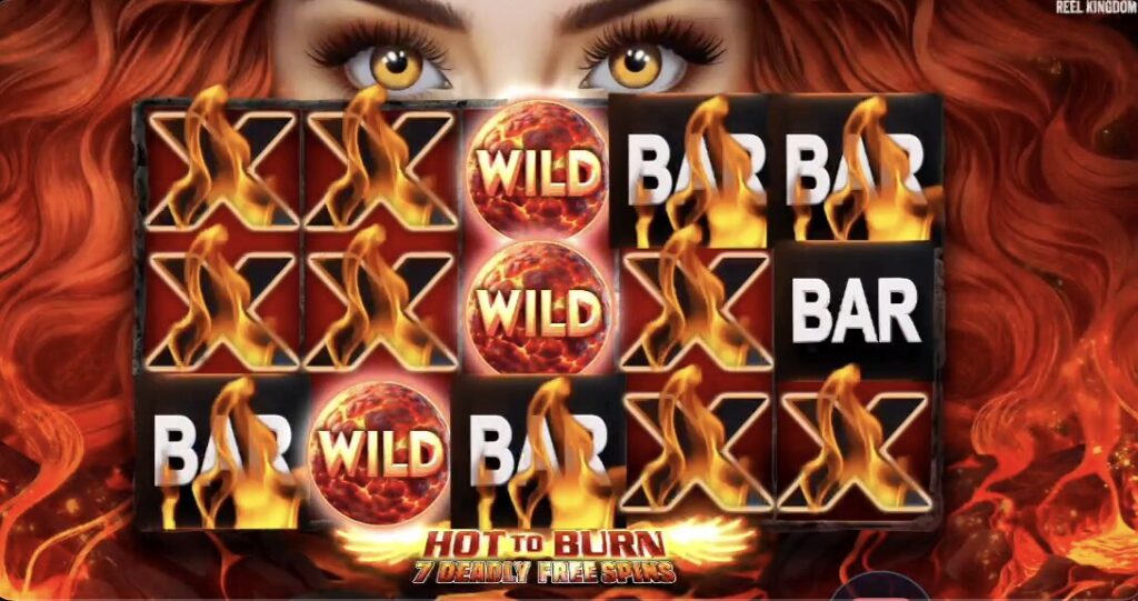 Hot to Burn 7 Deadly Free Spins(ホットトゥーバーン セブンデッドリーフリースピン)