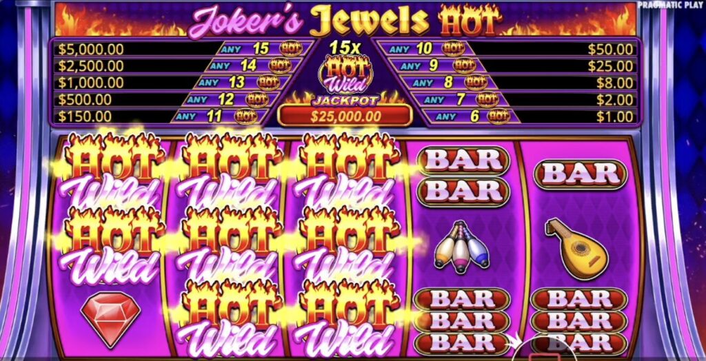 ジョーカーズジュエルズホット(Jokers Jewels Hot)