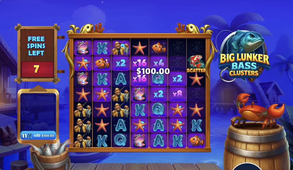 ビッグランカーバスクラスターズ(Big Lunker Bass Clusters)