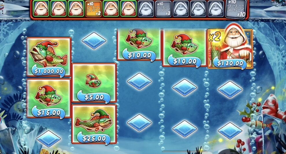 ビッグバス クリスマスフローズンレイク(Big Bass Christmas Frozen Lake)