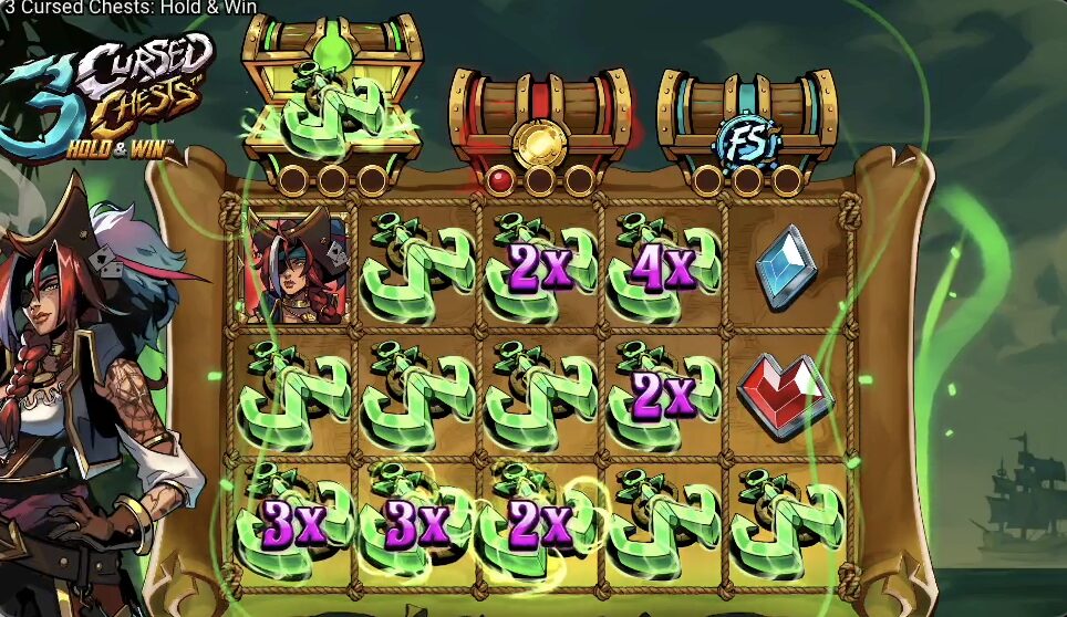 3カースドチェスト ホールドウィン(3 Cursed Chests Hold Win)